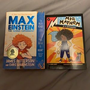 Max Einstein and Mia Mayhem books